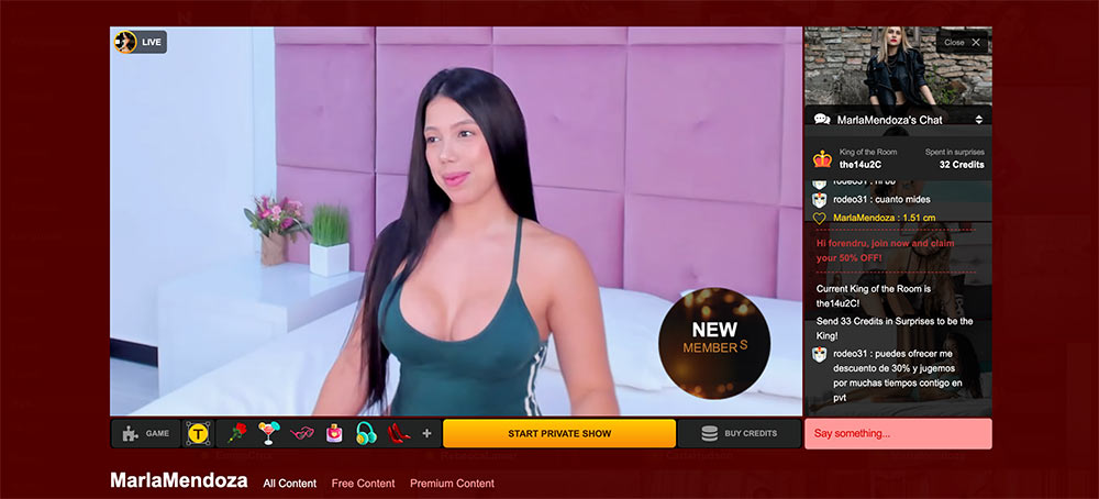 LiveJasmin Credits